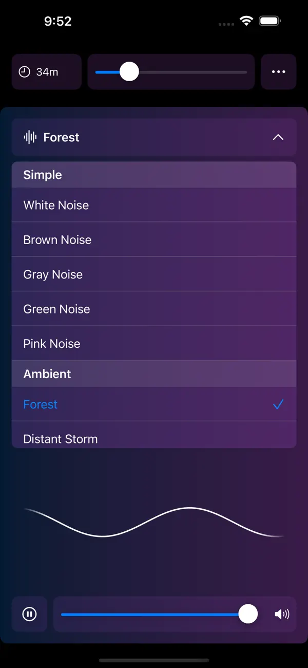 #2. Sleep Noise (iOS) By: Jordan Trbuhovic