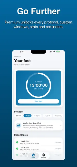 Fasting Hours Tracker screenshot 3