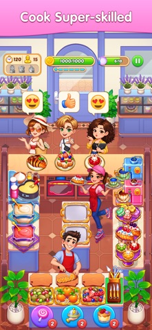 Recipe Rush - Cooking Games iPhone screenshot