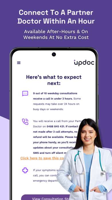 Updoc - Same-day Healthcare iPhone screenshot 3 - Medical app