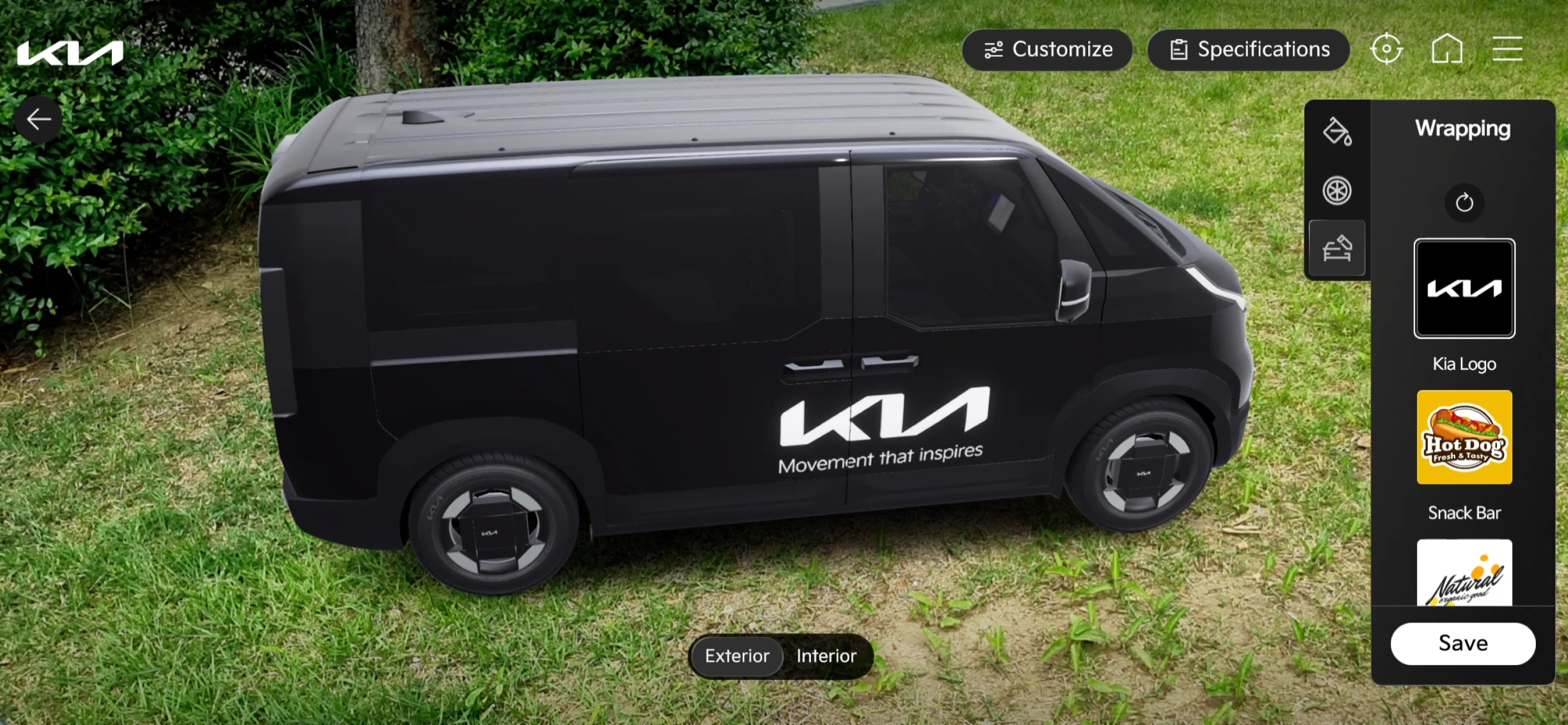 Kia PBV AR+ screenshot 5