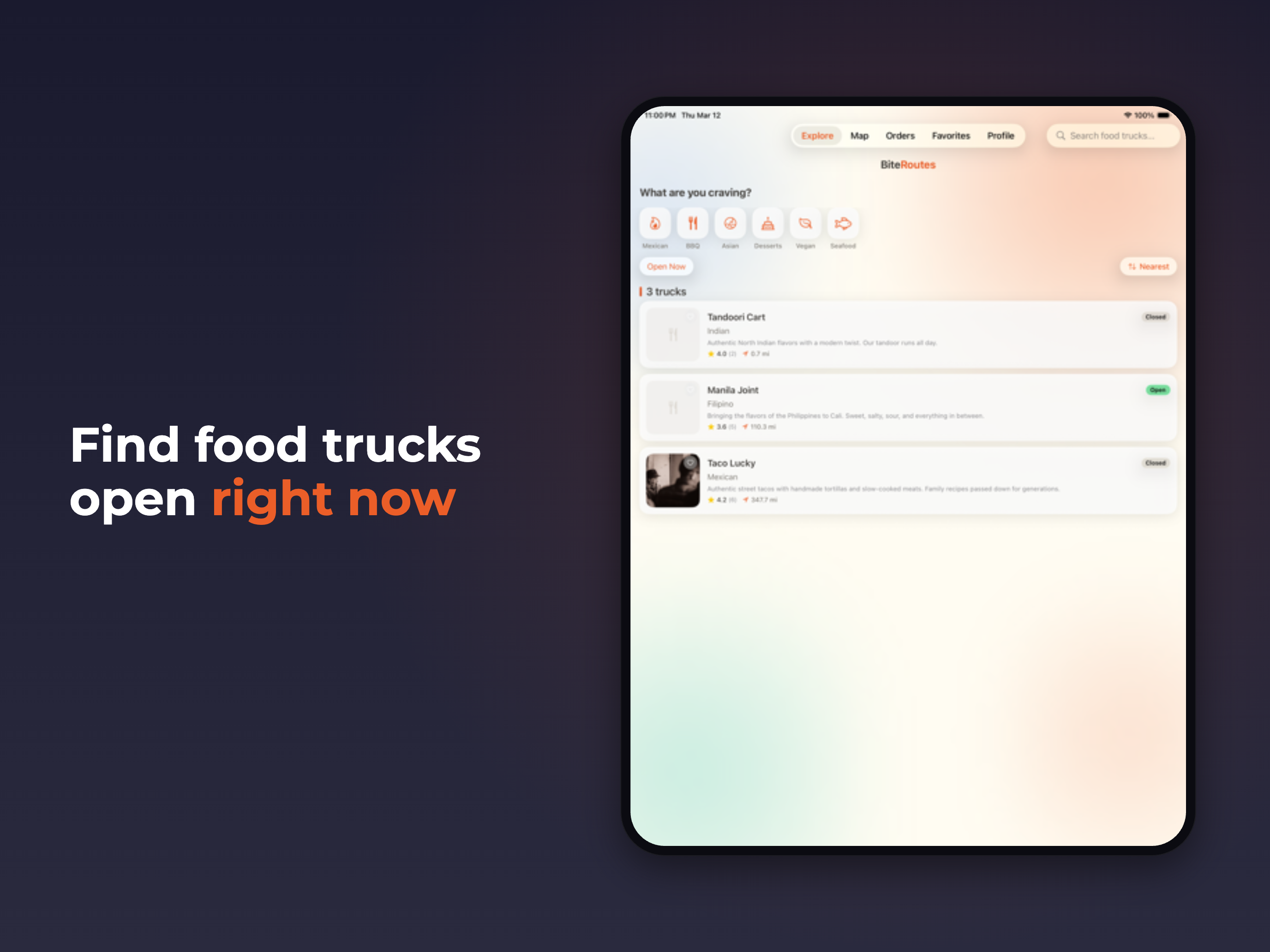 BiteRoutes: Food Trucks screenshot 11