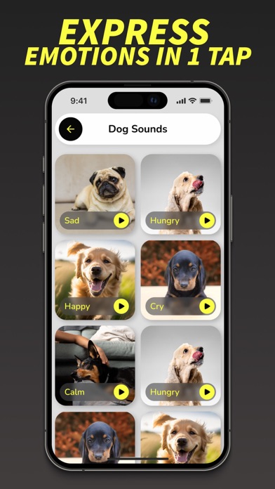 Dog Barking Translator App Screenshot