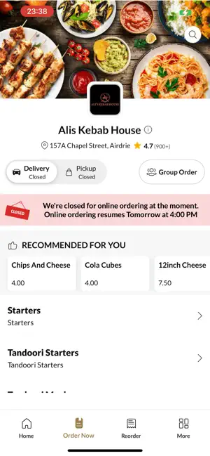 Alis Kebab House. screenshot 3
