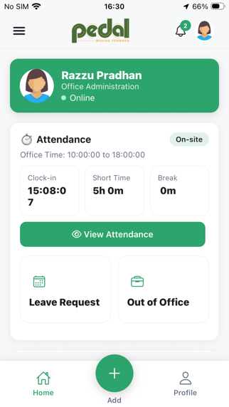 App screenshot