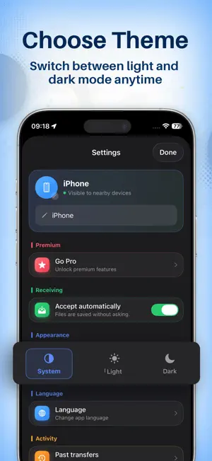 File transfer & Data Sharing screenshot 8