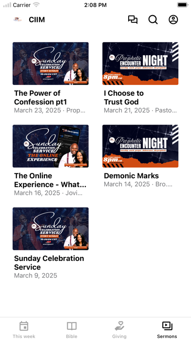 App screenshot