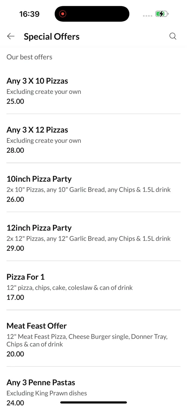 Screenshot #3 pour Pizzeria Bella Napoli LTD