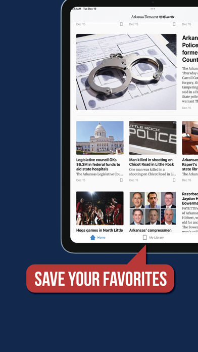 Arkansas Democrat-Gazette Screenshot