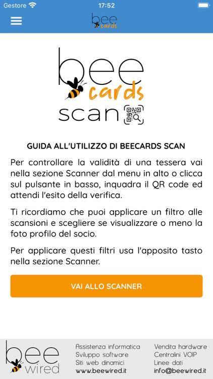 BeeCards Scan