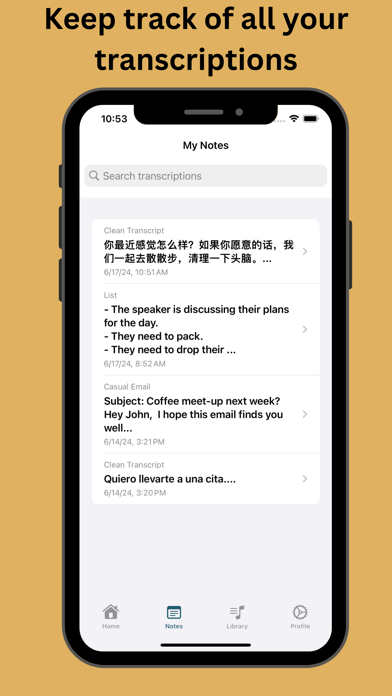 AudioPencil: Voice to Text Screenshot