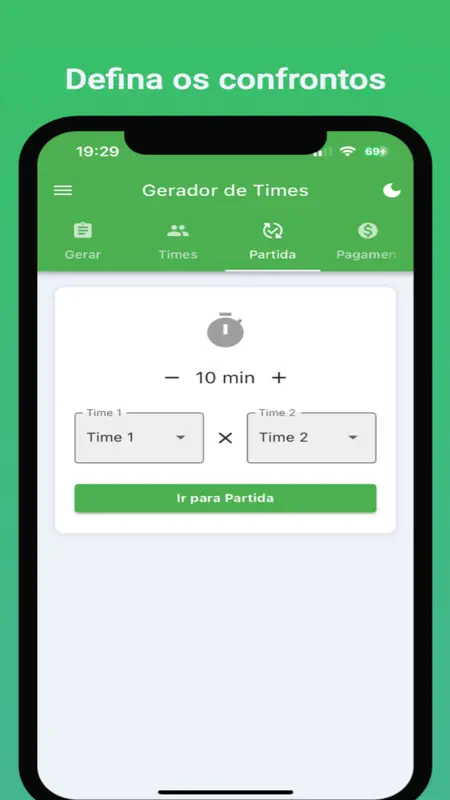 Sorteio de Times - Futebol screenshot 4 of 8