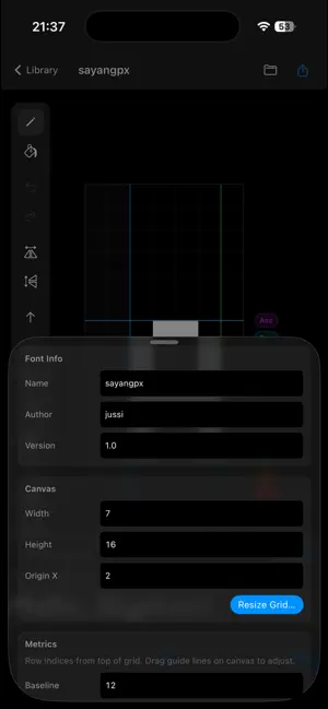 Glyphon screenshot 2