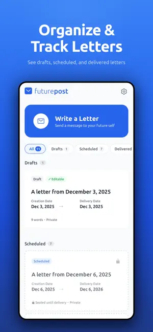 FuturePost screenshot 3