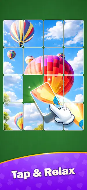 Jigsaw Solitaire: Card Slider screenshot 1