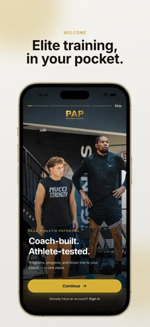 PAP Training screenshot 1