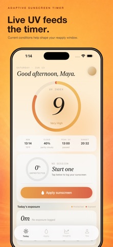 SunSync: Sunscreen Reminder Screenshot 2 of 6