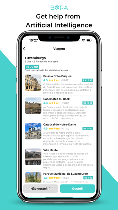 Screenshot 3 of Trip Planner - Bora App