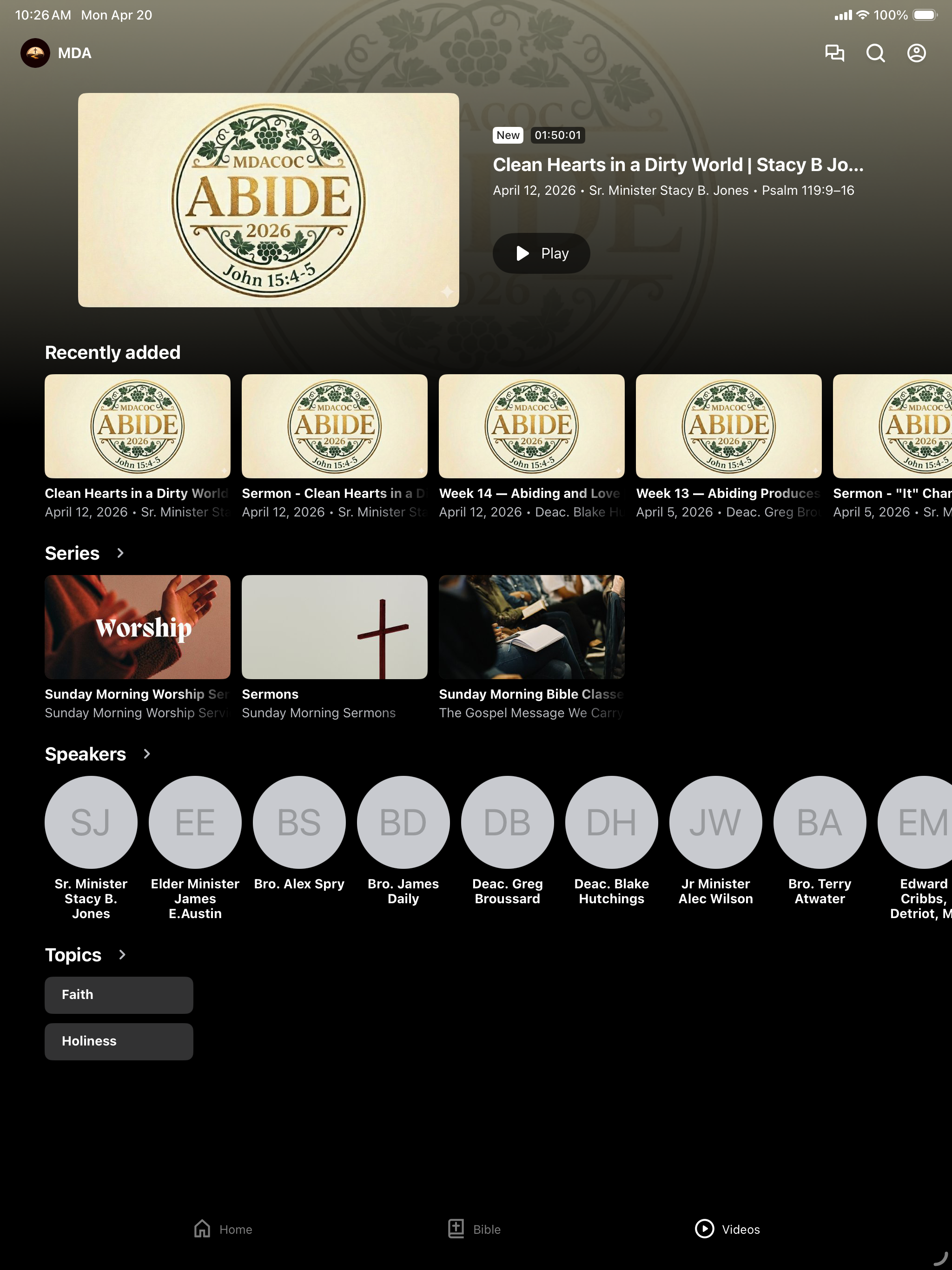 MacDonald Ave Church of Christ screenshot 5