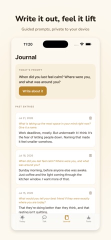 Lumori - Emotional Support iPhone screenshot