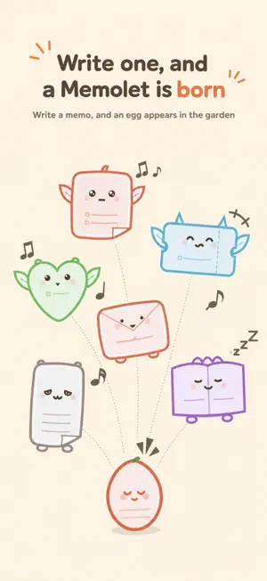 Memolet Garden: Cute Notes screenshot 2