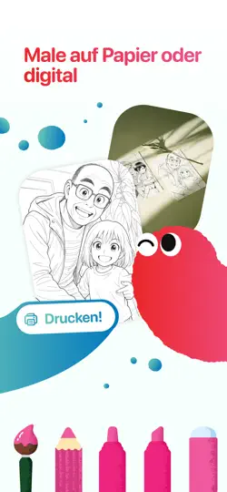 Screenshot von Splat - Magisches Malbuch auf dem iPhone 5