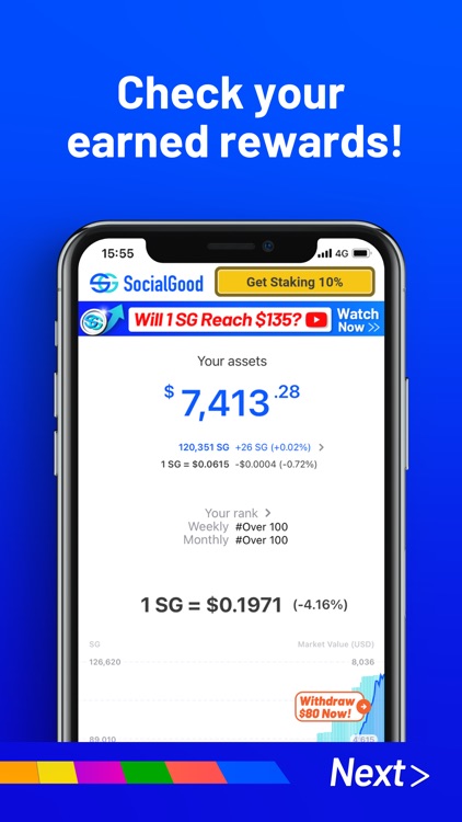 SocialGood:Crypto Rewards screenshot-0