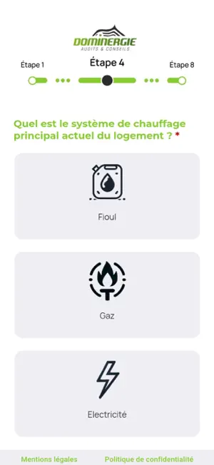 Dominergie - Simulateur aides screenshot 1