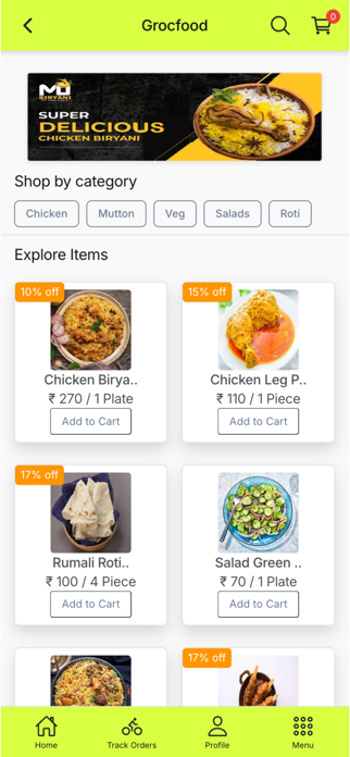 Grocfood Screenshot 2 of 4