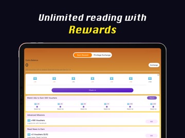 NovelPub iPad screenshot 4