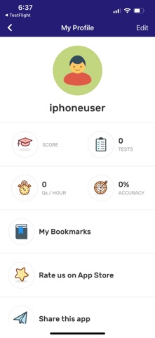 Startest App screenshot