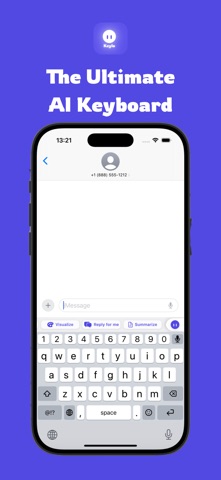 Keylo: AI on Your Keyboard iPhone screenshot