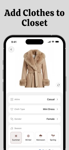Outfit Planner & Maker: DressQ iPhone screenshot