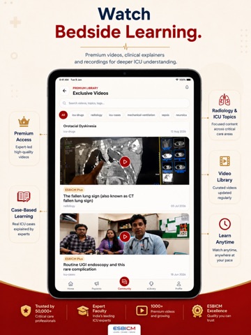 The ICU App by ESBICM iPad screenshot 6