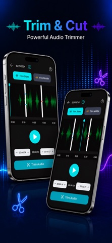Audio Editor - Edit Mp3 Cutter iPhone screenshot