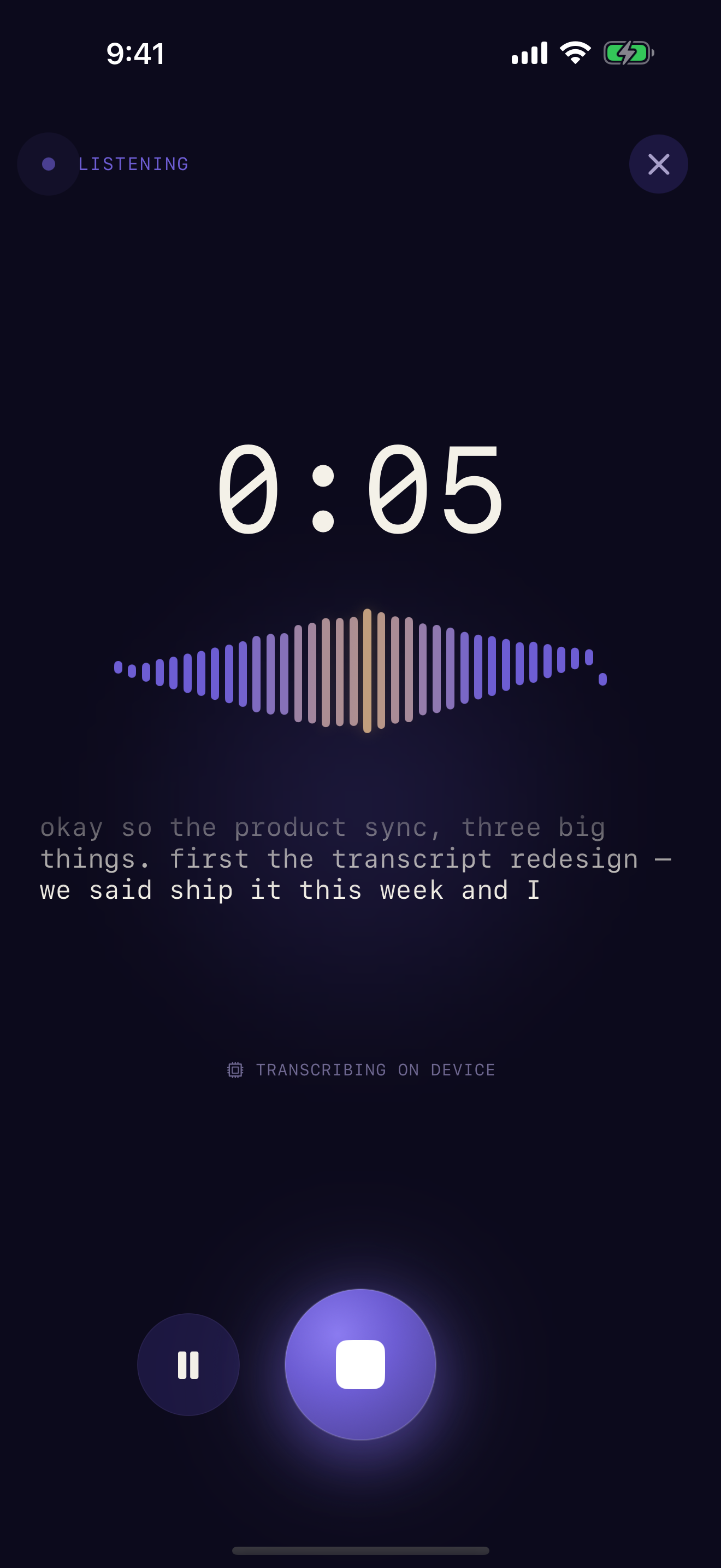 Riff: On-Device AI Voice Notes screenshot 5