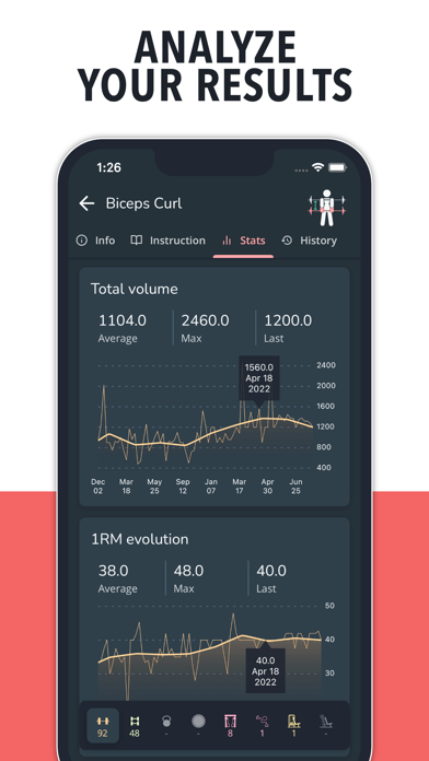 Blast - Gym Workout Tracker Screenshot