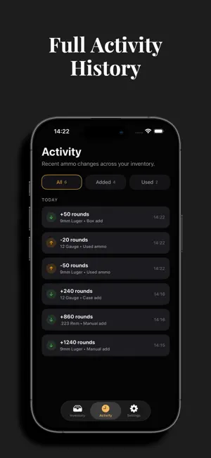 AmmoLog screenshot 4