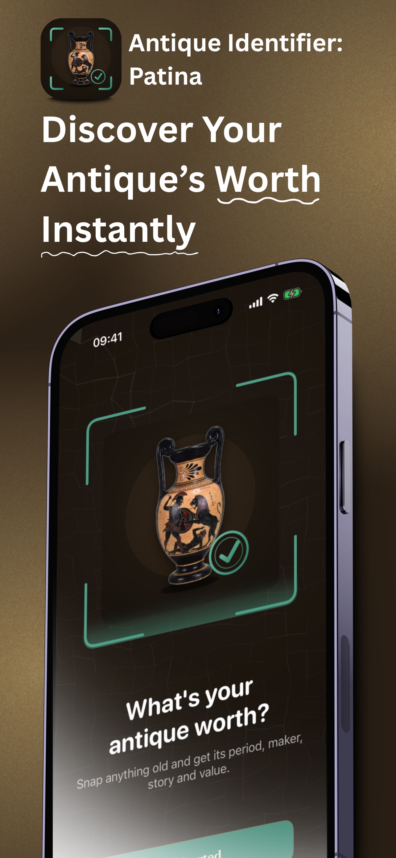Screenshot 1 of Antique Identifier: Patina