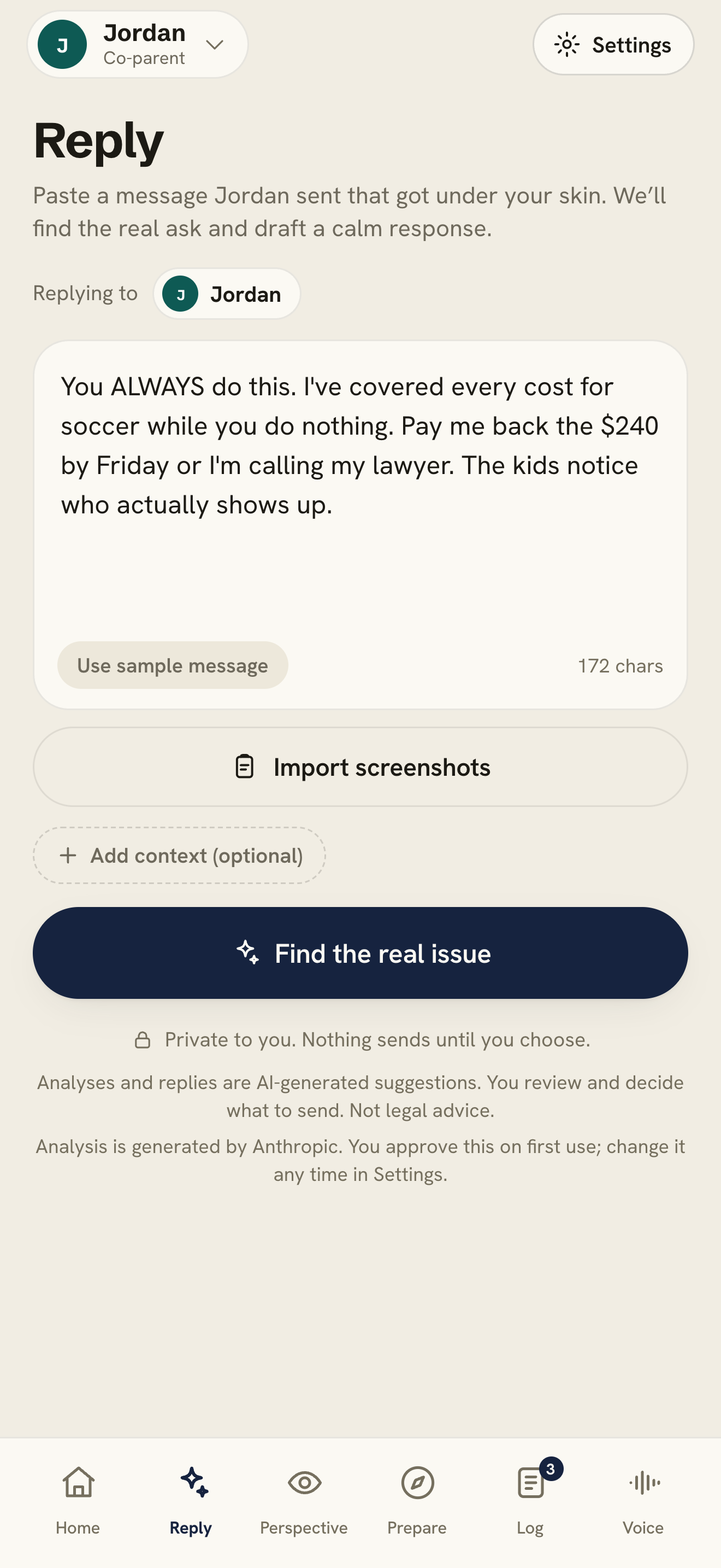 SteadyReply screenshot 2