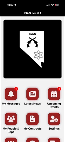 IGAN Local No. 1 iPhone screenshot