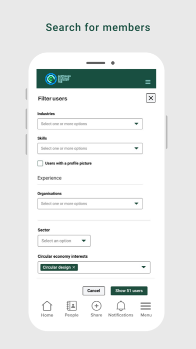App screenshot