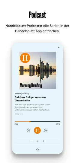 Screenshot von Handelsblatt - Nachrichten auf dem iPhone 6