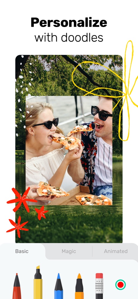 Photo Collage - Collageable - Personalisierte Kritzeleien