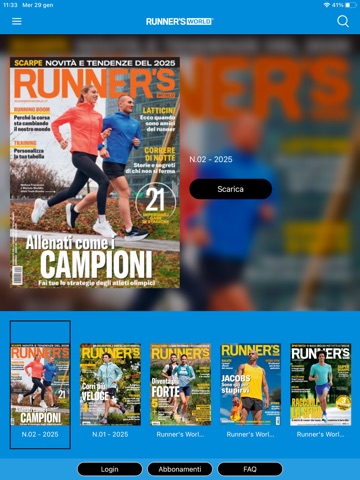 Runner's World Italia iPad screenshot