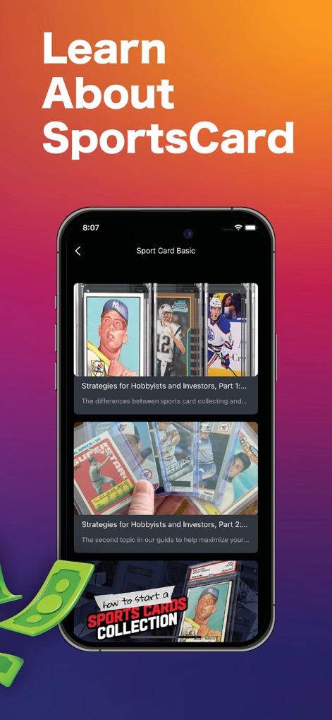 Trading Sports Card Scanner - Reference App | MWM