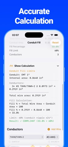 Conduit Fill Pro screenshot