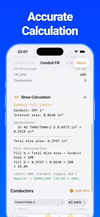 Conduit Fill Pro Screenshot 7 of 8