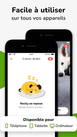 Capture d'écran de Barkio: Moniteur Pour Chien sur iPhone 4