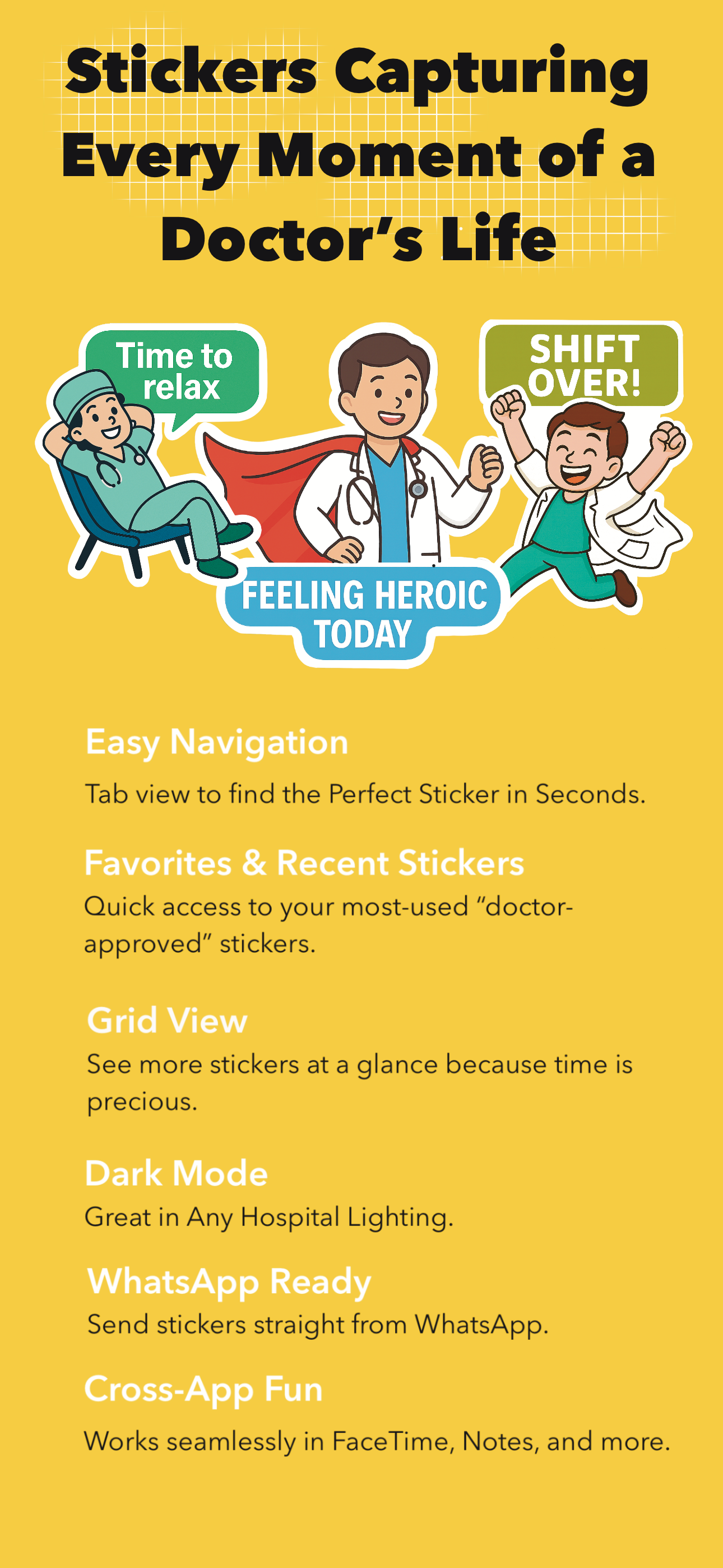 Doctor Stickers - DocTalk